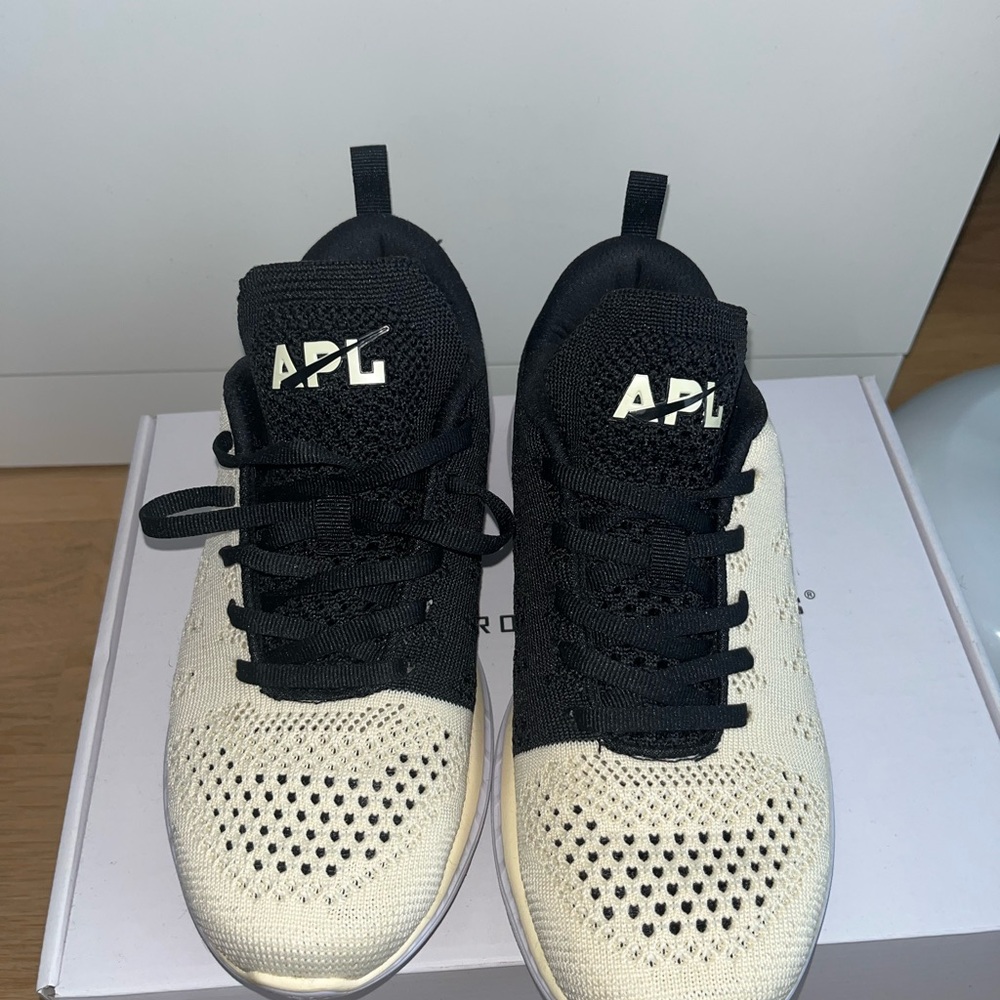 APL Black and Cream Sneakers
